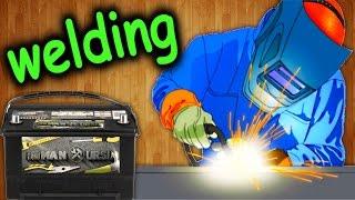 Как сделать точечную ( контактную ) сварку своими руками / How to make a spot (contact) welding