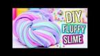Как сделать Флаффи Слайм своими руками! DIY Fluffy Slime!