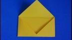 Как сделать конверт из бумаги а4 своими руками. Оригами из листа.