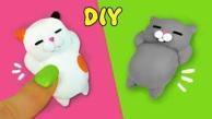 DIY Мягкие КОТИКИ SQUISHIES ИГРУШКИ АНТИСТРЕСС / МЯГКИЕ АНТИСТРЕССЫ СВОИМИ РУКАМИ. Ирина Иваницкая