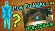 Как сделать голографическую 3D пирамиду своими руками / How to make a holographic 3D pyramid