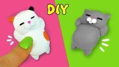 DIY Мягкие КОТИКИ SQUISHIES ИГРУШКИ АНТИСТРЕСС / МЯГКИЕ АНТИСТРЕССЫ СВОИМИ РУКАМИ. Ирина Иваницкая