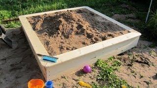 Как сделать песочницу своими руками? (sandbox)