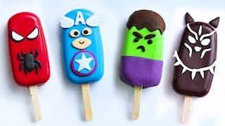 Avengers Endgame Cakesicles | Торт эскимо на лето 2019 | Вкусные Идеи Украшения Торта