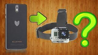 Как сделать из телефона экшн камеру своими руками / How to make an action camera